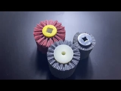 Brosses à rouleaux en nylon de soie abrasive