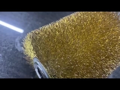 Brosse à ressorts en fil de cuivre personnalisée Brosse extérieure pour plaies