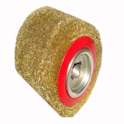 Custom Crimped Steel Abrasive Nylon Wheel Brush Roller Wire Polishing