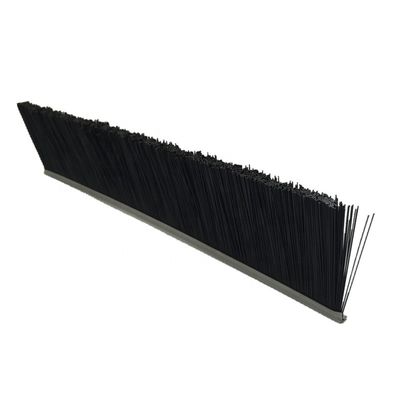 Black Nylon Monofilament Industrial Brush Strip For Door And Window Sealing ISO9001