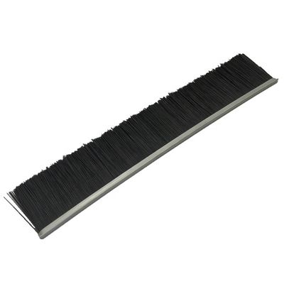 Black Nylon Monofilament Industrial Brush Strip For Door And Window Sealing ISO9001