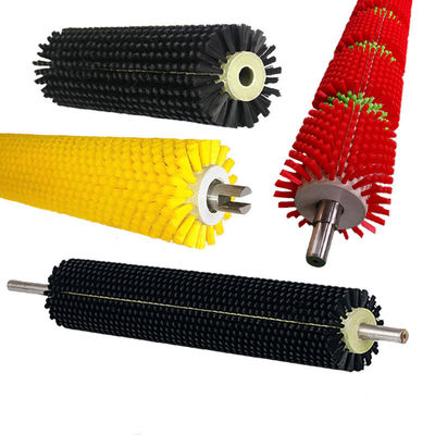 Cleaning Brush Motorized Industrial Roller Nylon Bristle Brush