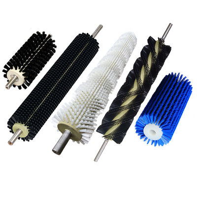 Cleaning Brush Motorized Industrial Roller Nylon Bristle Brush