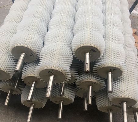 Nylon Washing Roller Brush Fruit And Vegetable Cleaning Roller Brush For Clean Machine