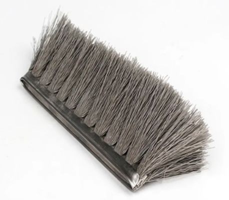 Customizable Strip Shape Nylon/Steel Wire Wrap Multiple Rows Brush Strips