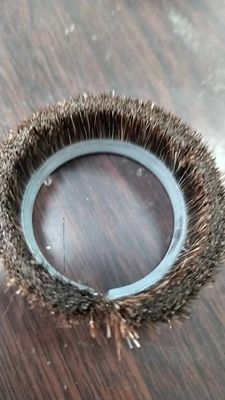 Customized Horse Hair Dope Round Seal Brush Side Round Brush For Vacuum Cleaner