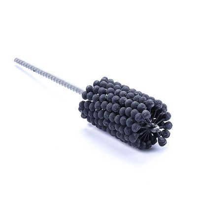 Grit 320 Abrasive Ball Deburring Brush Grinding Head Pipe Polishing Brush Silicon Carbide Brush