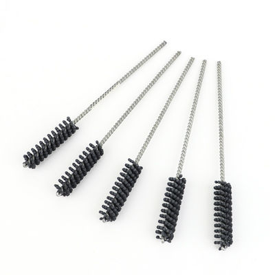 Grit 320 Abrasive Ball Deburring Brush Grinding Head Pipe Polishing Brush Silicon Carbide Brush