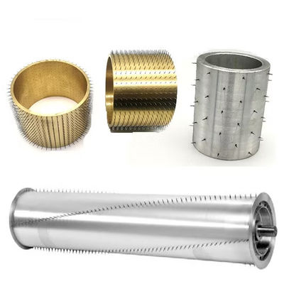 Perforation Roller For Woven Sack Industries Perforating Pinned Roller For Packaging Plastic