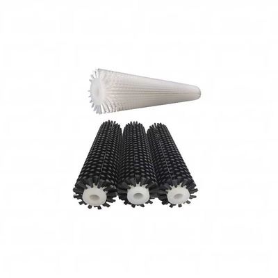 Industrial Nylon Roller Brushes Cylindrical Brush For Surface Cleaning