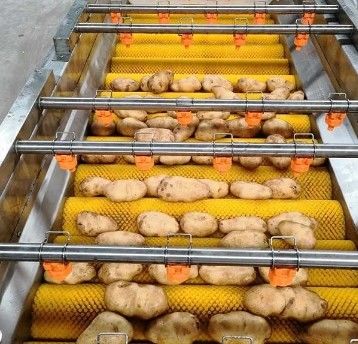 Industrial Nylon Cylindrical Brush Stainless Shaft Glass Cleaning Brush Vegetable And Fruit Polishing Roller Brush