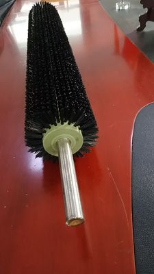 Customized Size Nylon Roller Brush Cleaning Brushes For Steel Industry