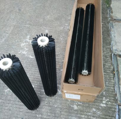Customized Size Nylon Roller Brush Cleaning Brushes For Steel Industry