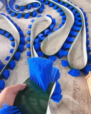 Industrial Custom Belt Brushes Nylon/PP Bristle Cleaning And Dust Removal Conveyor Belt Brush For Transmission And Transportation
